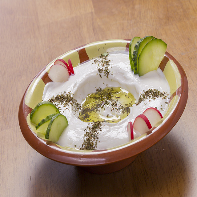Labneh aux concombres